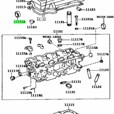 TOYOTA Genuine OEM oil seal 90311-35022