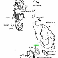 Toyota Genuine OEM Engine Rear Oil Seal 90311-70007