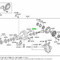 Toyota Genuine Rear Differential Rear Pinion Bearing Fits Toyota 86 & Subaru BRZ