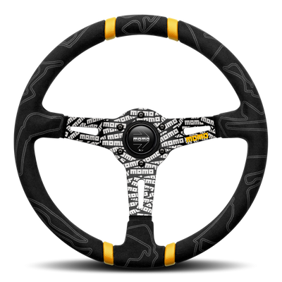 MOMO ULTRA Black 350mm Steering Wheel - VULTRABLK350R