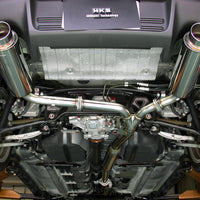HKS Silent Hi-Power EXHAUST For MITSUBISHI LANCER EVOLUTION CZ4A X 4B11 TURBO EVOX EVO10