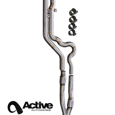 Active Autowerke X3M Gen 2 equal length midpipe – 2019+ X3M / X4M