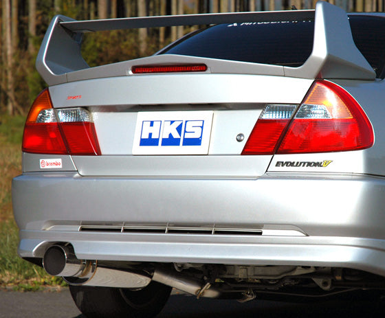 HKS Silent Hi-Power EXHAUST For MITSUBISHI LANCER EVOLUTION CP9A EVO 4 5 6 4G63 TURBO 31019-AM006 EVO4 EVO5 EVO6