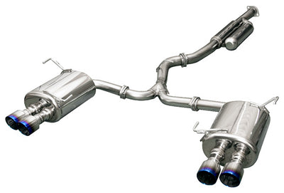HKS Super Turbo Muffler EXHAUST For SUBARU WRX STI VAB