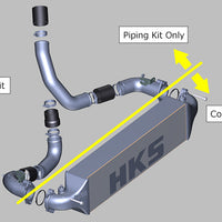HKS R TYPE INTERCOOLER FOR HONDA CIVIC TYPE-R FL5 K20C