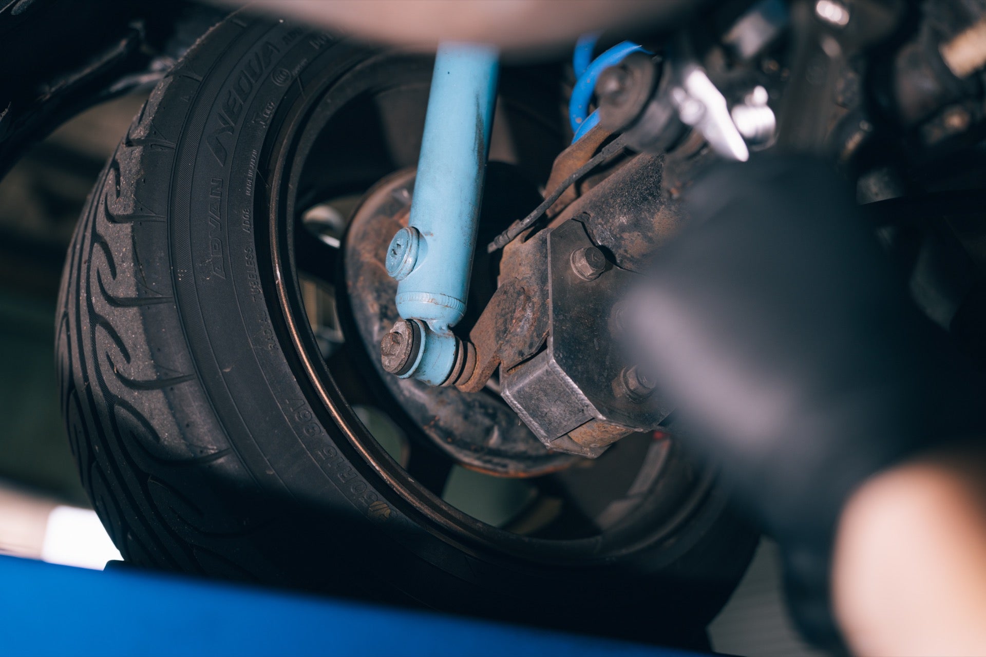 Suspension & Tyre Detail